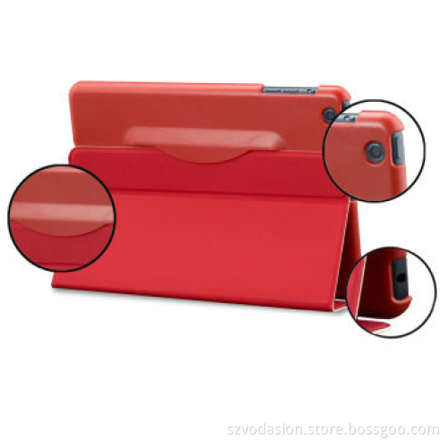 Folio Leather Smart Cover Case for iPad Mini, with Stand and Front/Back